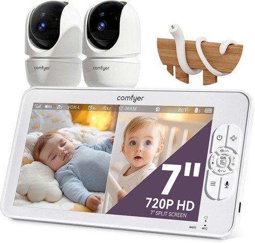 Baby monitor with camera and - monitor,